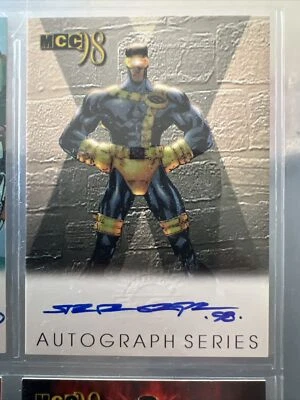 1998 Marvel Creators Collection MCC 98 Steven Seagle- Autograph card Signed - Image 1 of 2