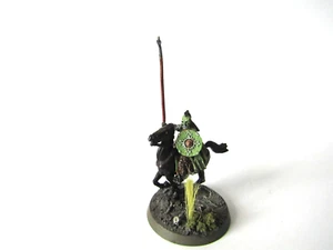 A48  WARHAMMER  LOTR / MIDDLE EARTH - ROHAN ROYAL GUARD  MOUNTED METAL - Picture 1 of 3