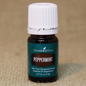 Young Living PEPPERMINT 5 mL Essential Oil NEW Unopened FREE SHIP in 24 hrs - Picture 1 of 2