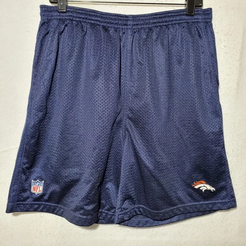 Denver Broncos Shorts Reebok On Field Men's Large Training NFL Football Cover
