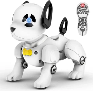 Remote Control Robot Dog Toy, Programmable Smart Interactive Robotic Pets, RC St - Picture 1 of 9