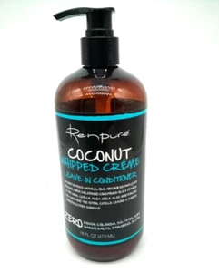 Renpure  Coconut Whipped Creme Leave-In Conditioner 16oz NEW - Picture 1 of 2