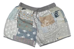 Unisex Summer Shorts Unisex Patchwork Shorts - Picture 1 of 6