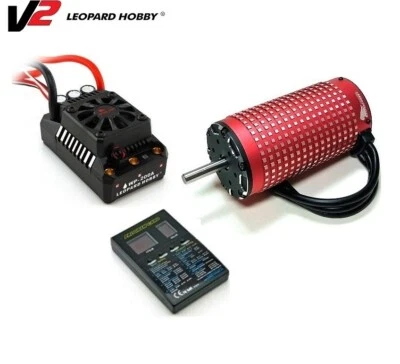 Leopard Combo 58113 1050Kv Brushless Motor + ESC BL5 200A 8S (max5) + LED CARD - Image 1 of 4