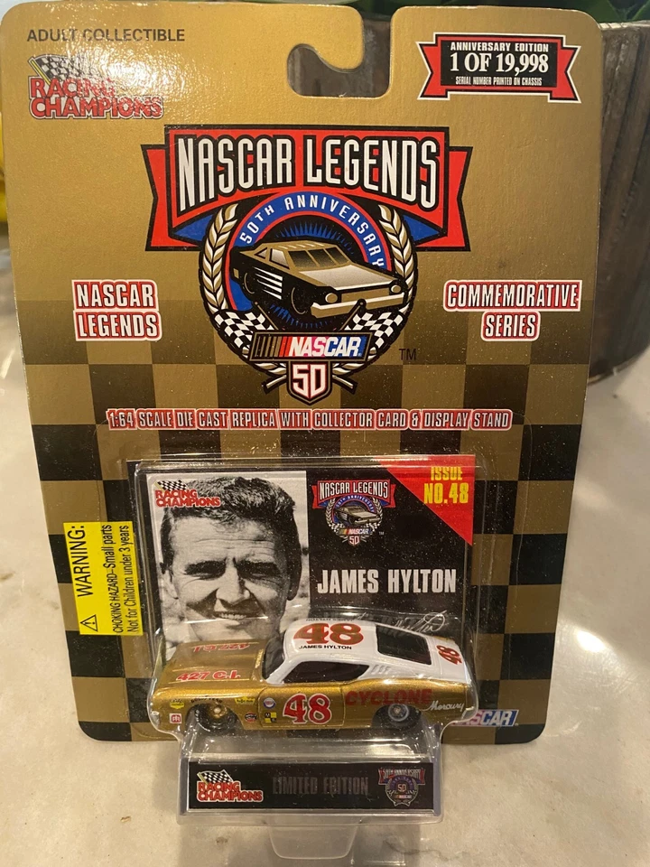 Racing Champions Nascar Legends #48 James Hylton Mercury Cyclone Edición No.48 Foto 1 de 1