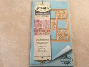 Spellbinders D-Lites Die ~ Azulejo de flores (1 plantilla) ~ S3-245 NUEVO - Imagen 1 de 7