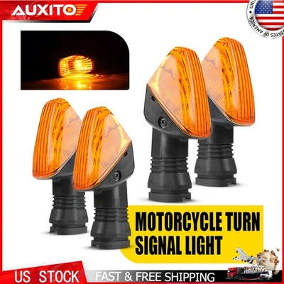 Lámpara indicadora de señal de giro delantera trasera 4 piezas para Kawasaki KLR 650 KLR650 2008-17 D Foto 1 de 4