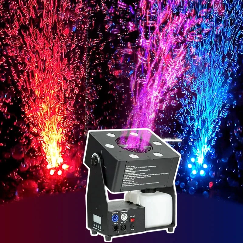 New Remote Control Bubble Machine RGBW Wedding Event Bubble Machine for Party DJ - Image 1 of 4