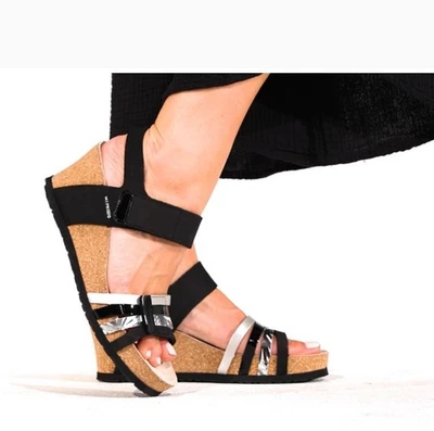 Mephisto Lucia Women's Sandals Size EU 37 US 7 $289 in Black/Multi - Image 1 of 4
