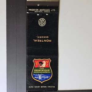 The Shawinigan Water and Power Co Montreal Quebec Vintage Matchbook - Picture 1 of 3