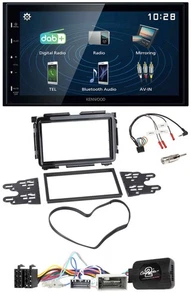 Kenwood 2DIN Bluetooth Lenkrad USB DAB Autoradio für Honda HR-V RU ab 2015 schwa - Bild 1 von 9