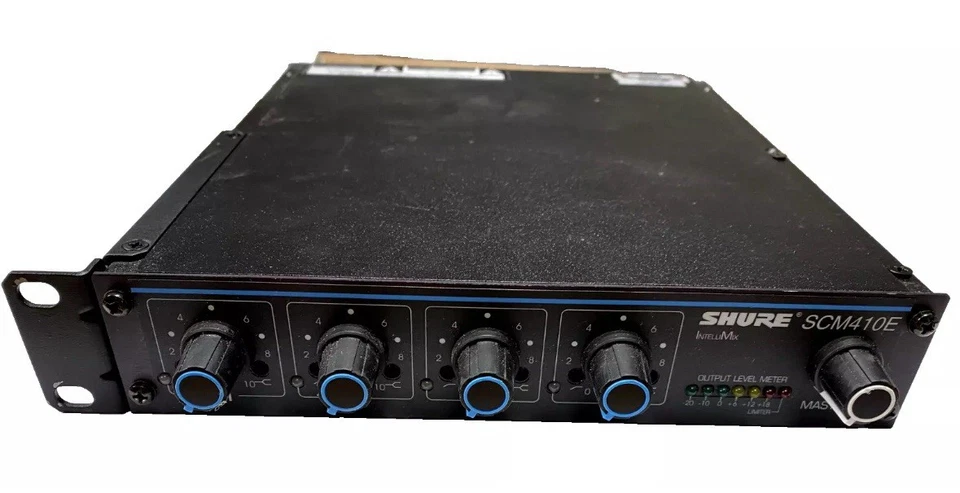 Shure SCM410E - Automatischer Vierkanal-Mikrofonmixer - Bild 1 von 1