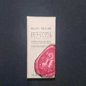 Glow Recipe Guava Vitamin C Bright Eye Gel Cream 0.5oz  15mL Full Size New - Picture 1 of 4