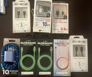 10ft C To C Charger Cable And BlockJune! (Speed Charger) - Picture 1 of 1