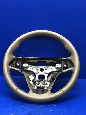 2015 Cadillac ATS Sedan Steering Wheel Med Cashmere Tan Leather " HEATED " - Image 1 of 4