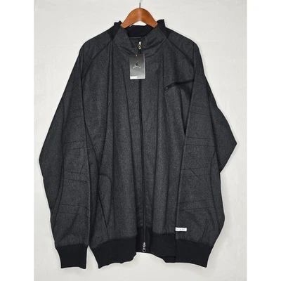 Chaqueta Jordan Classic Flight Wolfe para Hombres 3XL Carbón Cremallera Completa Activa NOS 2011 Foto 1 de 4