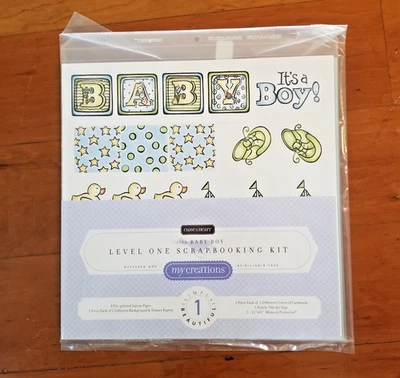 Kit de álbum de recortes Close to My Heart 7006A para bebé niño nivel uno NUEVO Foto 1 de 2