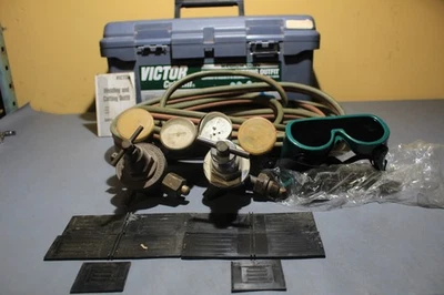 Victor 气体切割套装 氧乙炔 中型切割 钎焊和焊接 — 第 1/4 张图片