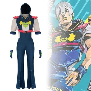 JoJo's Bizarre Adventure Jonathan Joestar Cosplay Full Set Costume Carnival Suit - Picture 1 of 7