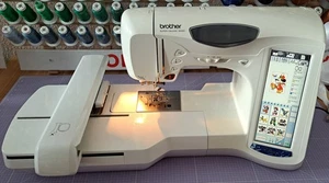 Brother Galaxie 3000 Disney Nähmaschine und Stickmaschine Kombi mit Stickmodul - Bild 1 von 21