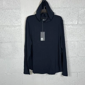 Sudadera con capucha VRST Essential para hombre, azul pizarra ardosia oscuro, mediana - Imagen 1 de 6
