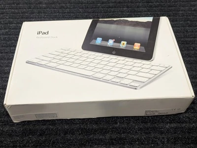 Apple iPad Keyboard Dock A1359 MC533LL/B Original 30-Pin Connector Stand Box - Image 1 of 4