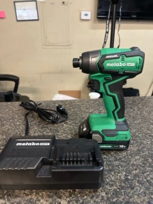 Taladro de impacto usado METABO WH18DDX 18V con batería y cargador 1/4" (QUI002463) Foto 1 de 3