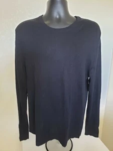 $600 Theory Sweater Millionare 1 Ply 100% Cashmere New with Defects Size XL - Picture 1 of 4
