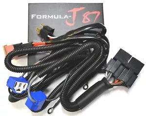 Relay Wire Harness 30A A 9003 H4 Head Light Adapter Replacement Ceramic Output - Picture 1 of 7