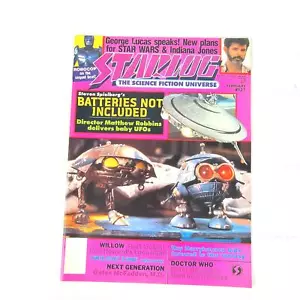 Starlog #127 February 1988 Batteries Not Included RoboCop Willow Twilight Zone - Picture 1 of 2