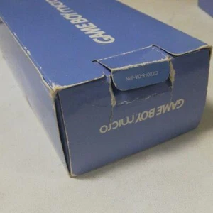 Nintendo Game Boy Micro Blue with box from jAPAN - Picture 1 of 7