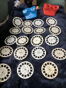 2  View Master GAF + Vintage Lot  of 19 Reels Scooby Doo Bambi Cinderella Ect - Picture 1 of 6