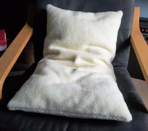 Luxury handmade faux fur fleece padded cushion or bed for cat or small dog - Picture 1 of 2