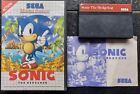 Sonic The Hedgehog - Sega Master System - Boxed & Complete!