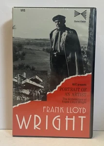 Frank Lloyd Wright Portrait Of An Artist Architecture VHS 1983 Brand New Sealed - Picture 1 of 4