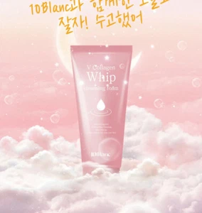 10BLANC V Collagen Whip Cleansing Foam 120 ml, Korean cosmetics, KBeauty, sample - Picture 1 of 1