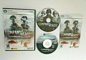 PC Game Company of Heroes / Opposing Fronts Lot Set Complete DVD-ROM with key - Picture 1 of 2