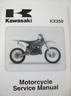2005 KAWASAKI KX250 Service Shop Manual 99924-1340-01 Set W Assembly Bk