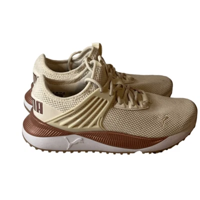 PUMA Pacer Future women's ivory athletic sneakers sz 7 gym running casual - Image 1 of 4