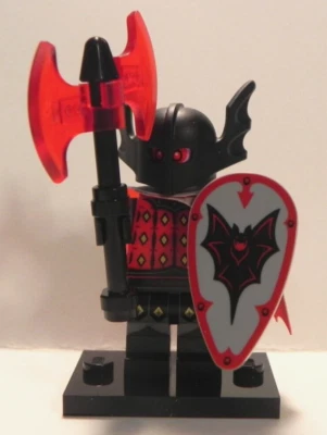 Authentic LEGO 71045 Series 25 Vampire Knight Minifigure Complete - Image 1 of 4