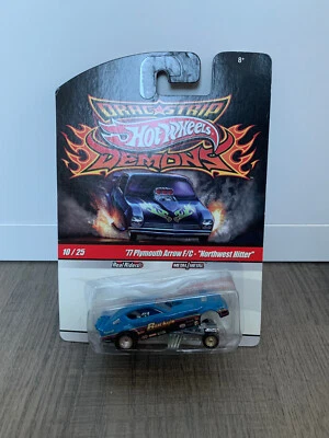 Coche Hot Wheels 77 Plymouth Arrow F/C Northwest Hitter Bucky's Drag Strip Demons Foto 1 de 4