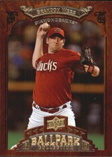 2008 Upper Deck Ballpark Collection Diamondbacks Baseball Card #1 Brandon Webb