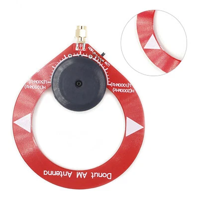 Donut Red AM MW HF-Antenne Mini-Loop-Antenne für Malahiteam DSP DSP2-Empfänger - Bild 1 von 4