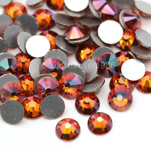 1440pcs Glitter Flatback Rhinestones Glass Crystal Gems For Nails Makeup Clothes