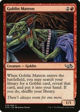MtG x1 Goblin Matron Duel Decks - Elves vs. Goblins - Magic the Gathering Card