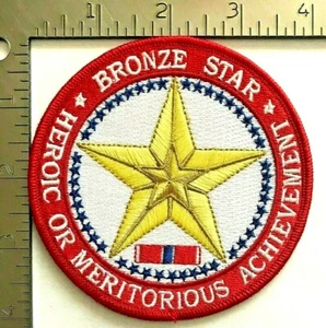 MEDAGLIA STELLA BRONZO PATCH PREMIO COMMEMORATIVO (MISC-4) - Foto 1 di 2