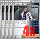 4X Professor Turo's Scenario 171/182 X4 - Paradox Rift - Pokemon Tcg - Playset