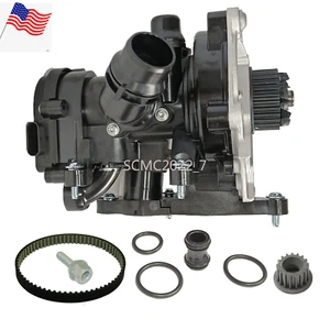 3rd Gen Water Pump Thermostat Housing Assembly For VW Golf Passat Tiguan AUDI A3 - Picture 1 of 14