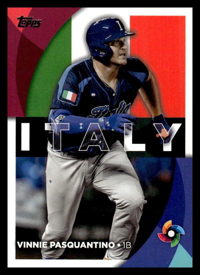 2023 Topps Series 2 Vinnie Pasquantino  World Baseball Classic WBC-38 Italy - Image 1 of 2