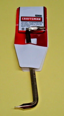 Brand NEW HANDY CRAFTSMAN 41315 Offset Flat / Phillips Screwdriver MADE IN USA - Image 1 of 4